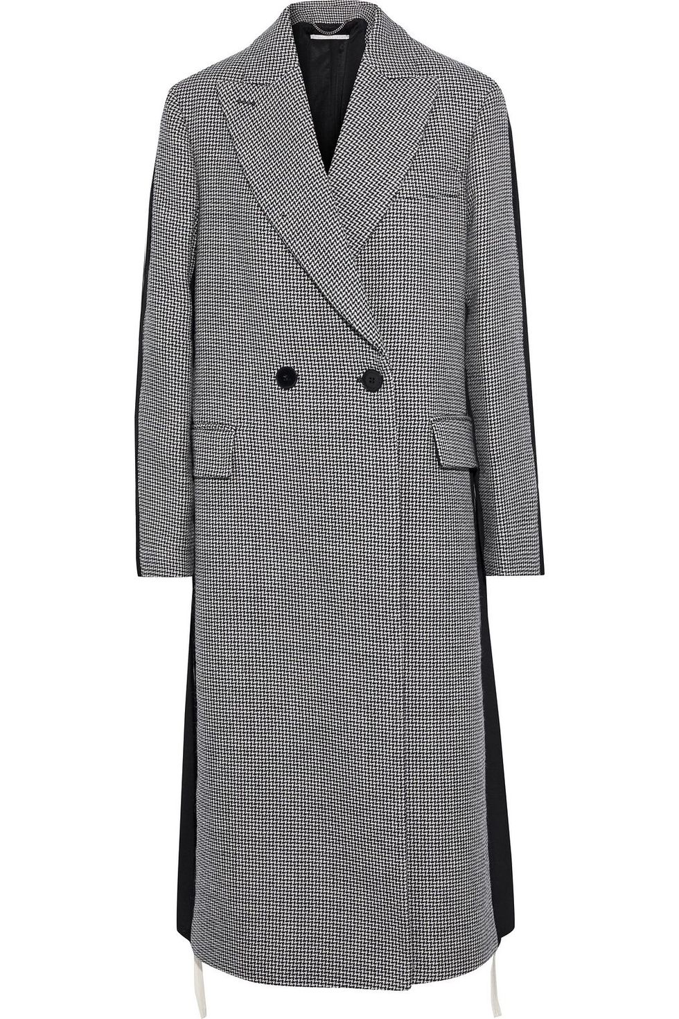 Il cappotto grigio doppiopetto