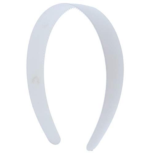 White Plastic Headband 
