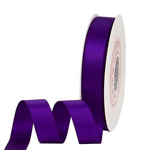 Purple Satin Ribbon 