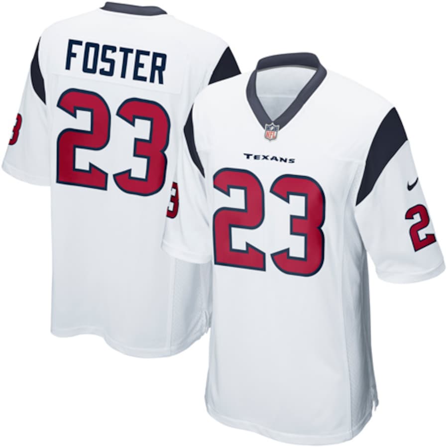 Arian Foster Signed Texans Jersey (Fanatics) Houston's All Time Leadin –  Super Sports Center