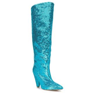 Sequined Boots