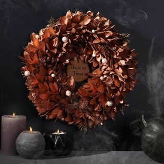 Personalised Pumpkin Spice Halloween Wreath