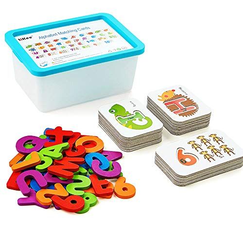 Learning Toys Alphabet Puzzles for Toddlers 1-3,abc Flash Cards for Toddlers 2-4 Years Educational Toys for 2 Year Old Girls Preschool Activities Baby Toys 12-18 Months Gifts for 1 Year Old Boy 