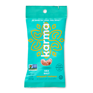 Wrapped Cashews, Sea Salt Wrapped Cashews, Sea Salt