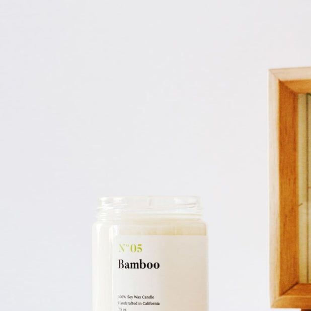Mia's Co. No. 05 Bamboo Soy Candle