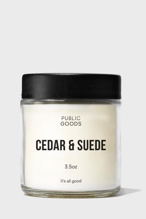 Cedar & Suede Scented Candle