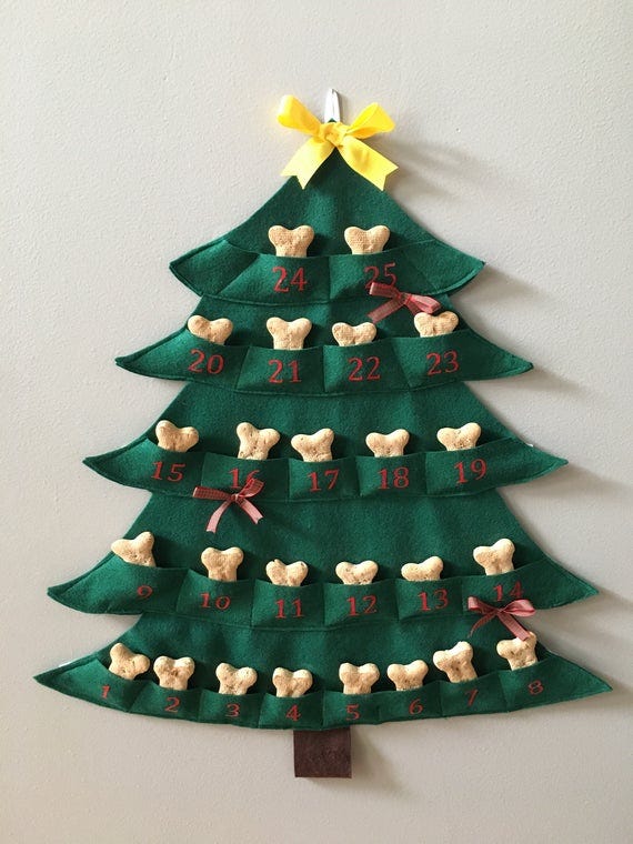 Personalized Dog Advent Calendar