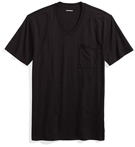 Black V-Neck T-Shirt