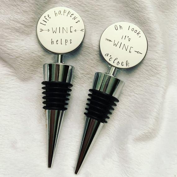 Custom Wine Stopper