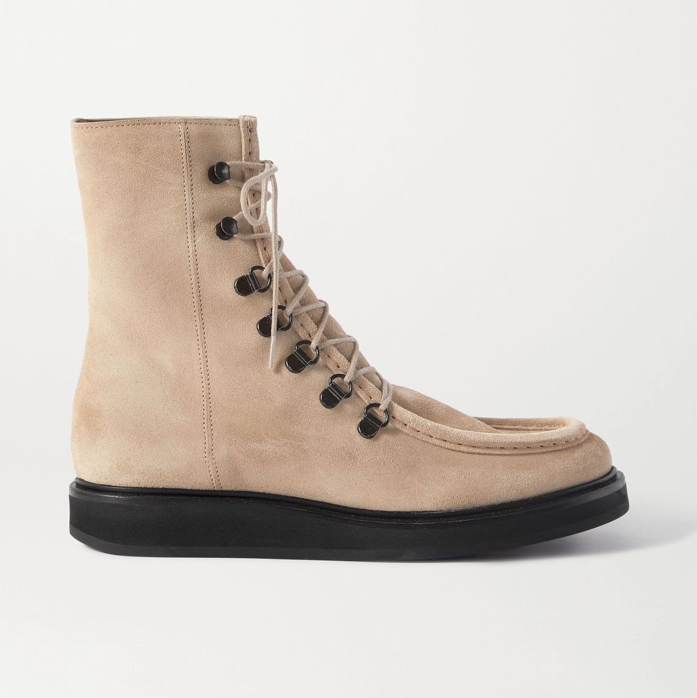 16 College Suede Ankle Boot