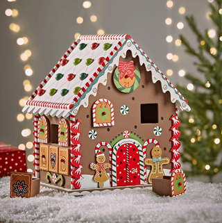 The gingerbread house's advent calendar