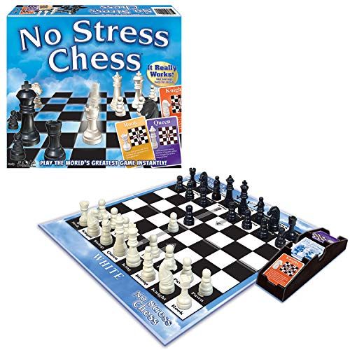  Chess Made Simple, Beginner Learning Chess Set with Chess Board  and Chess Pieces 2-Player Strategy Board Game, for Adults and Kids Ages 8  and up : Toys & Games