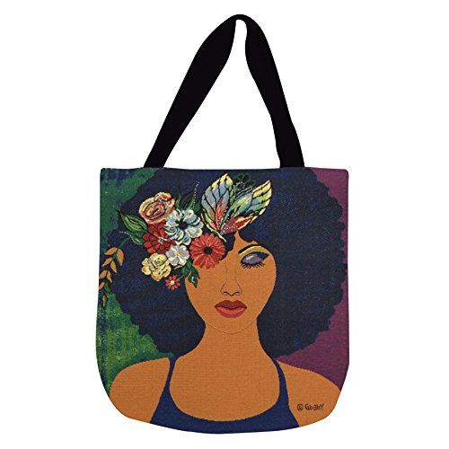 Shades of Color Woven Tote Bag