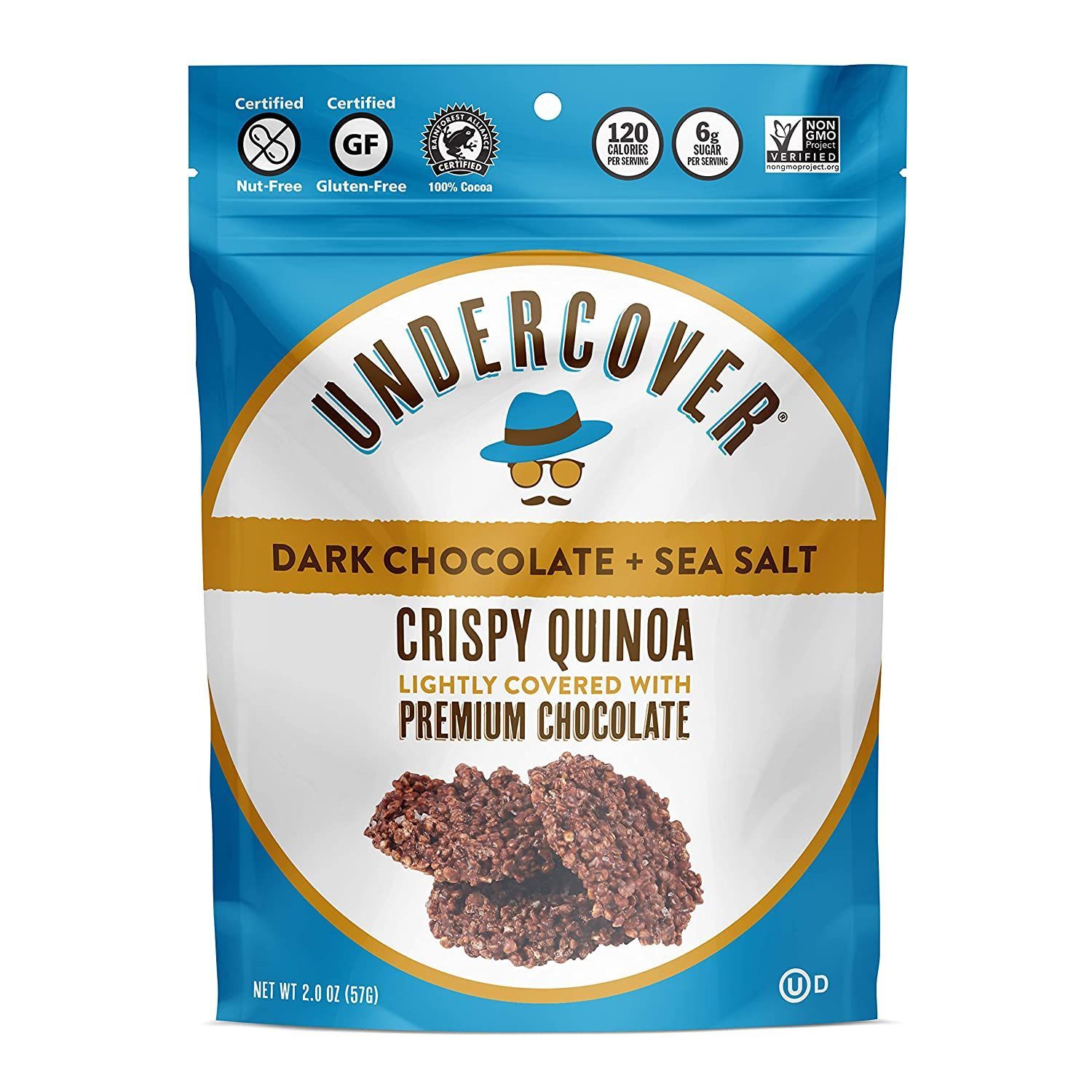 Dark Chocolate and Sea Salt Crispy Quinoa