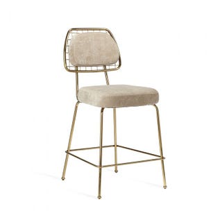 Milan Counter Stool - Beige Latte