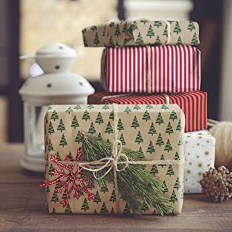 Recycled Christmas Gift Wrapping Paper