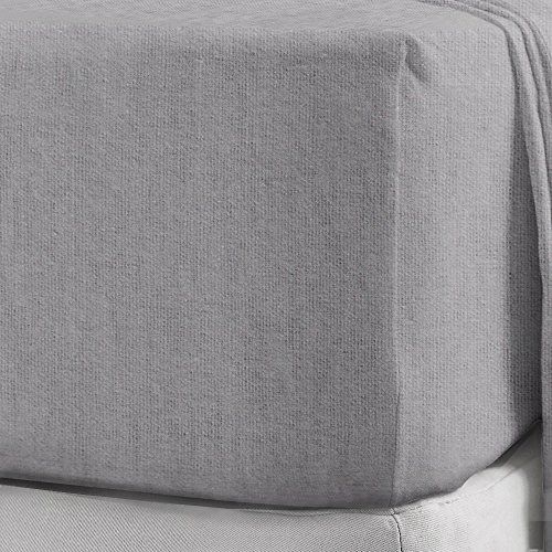 DUCK EGG FLANNELETTE FITTED SHEET EXTRA DEEP 18" BLUE 100% BRUSHED COTTON WARM 