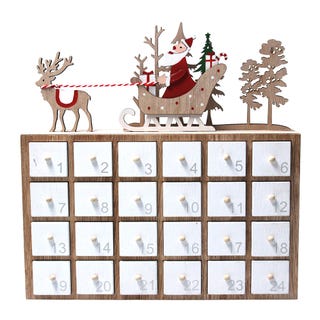 Santa's Sleigh Advent Calender Santa's Sleigh Advent Calender