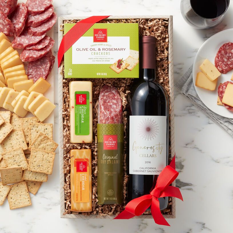Hickory Farms Cabernet & Savory Snack Collection