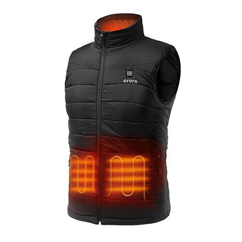 ORORO Men's Lightweight Heated Vest 