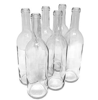 Clear Wine Bottles