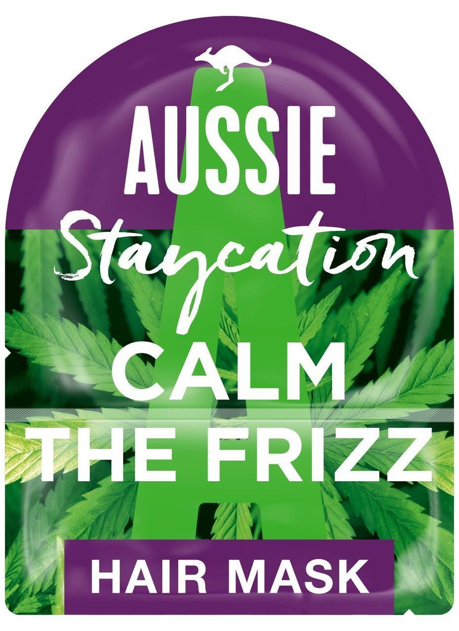 Aussie Calm the Frizz Hemp Deep Conditioner Hair Mask & Cap