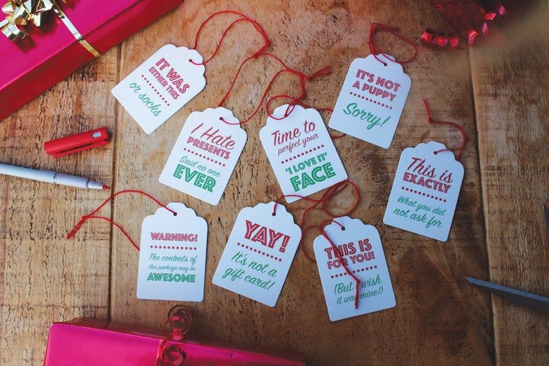 How to Make DIY Gift Tags for Birthday and Christmas Presents - Holidappy