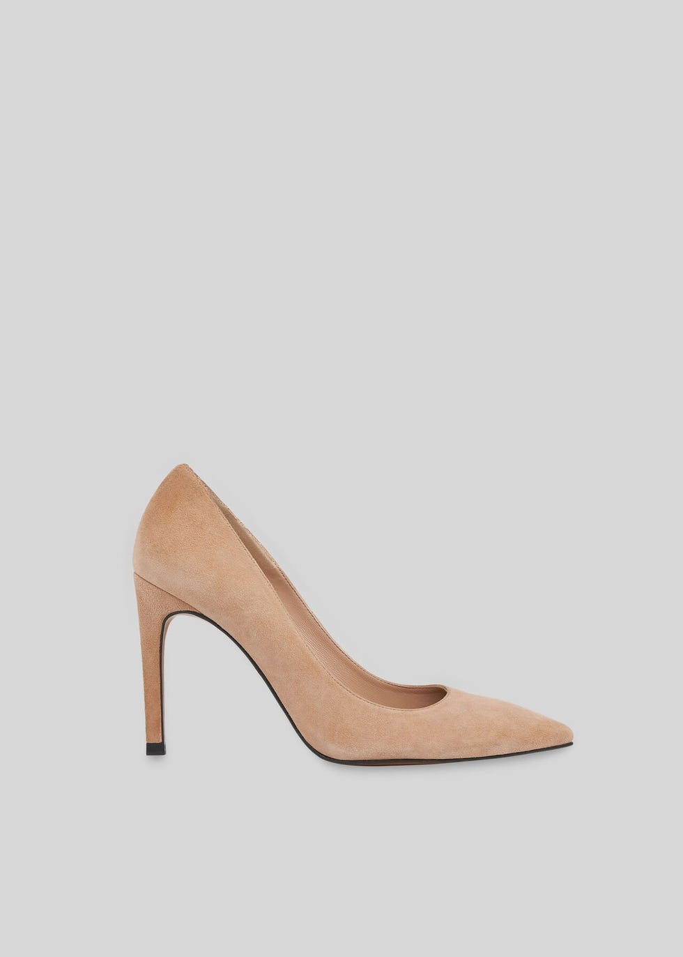 Cornel Suede Pump- Nude