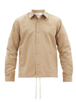 Stan cotton-poplin overshirt