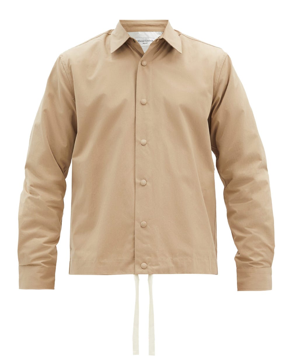 Stan cotton-poplin overshirt