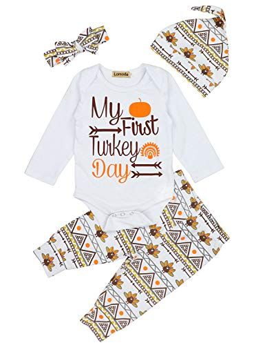 Baby Girl Outfit My First Thanksgiving Outfit Gingham Plaid Baby Girl Outfit Pumpkin Skirt Baby Girl Thanksgiving Outfit Personalized