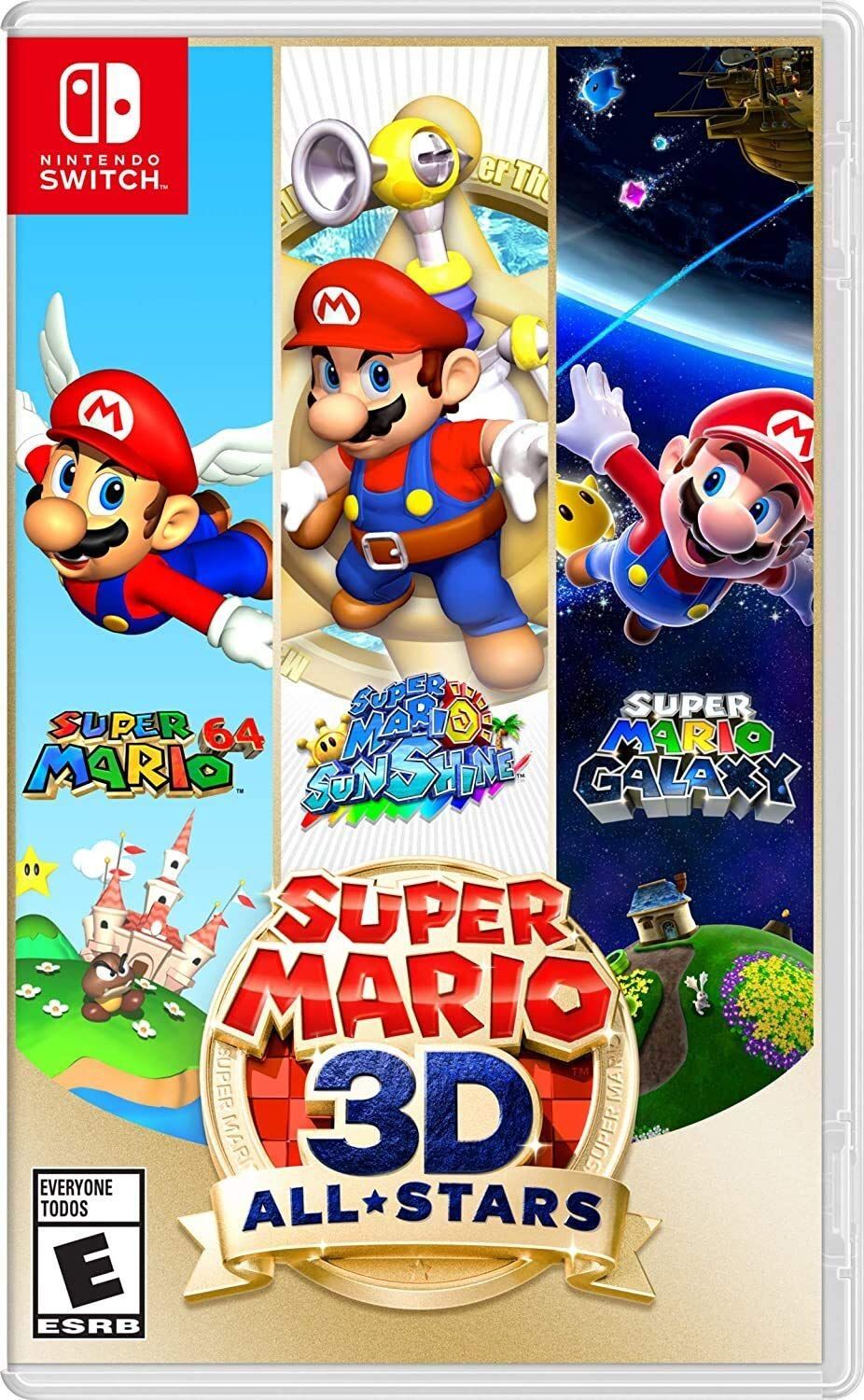 Super Mario 64: 3D Allstars (Holographic Cover Art Only) No Game Included