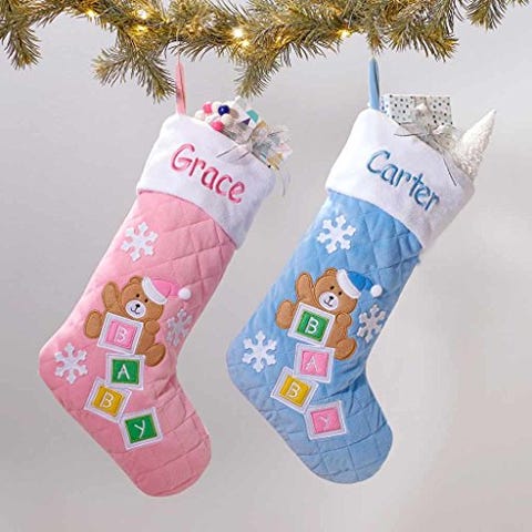 Download 20 Best Baby S First Christmas Stockings Cute Ideas For Infant Boy And Girl Stockings