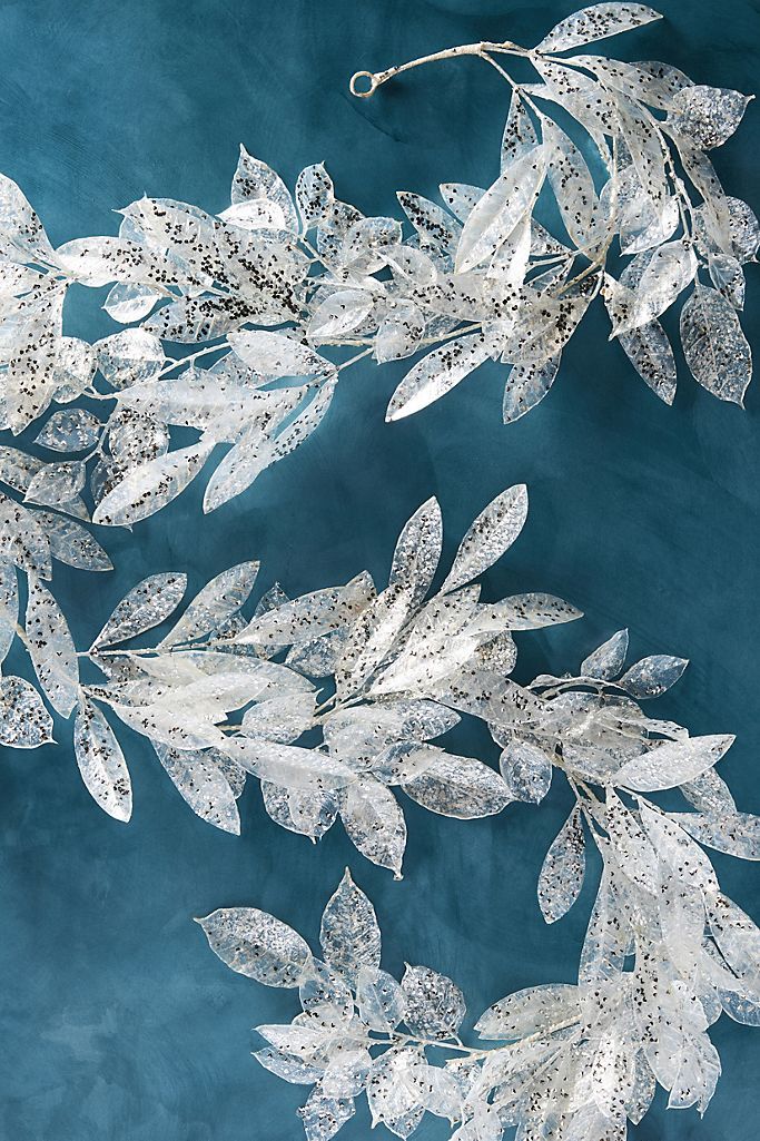 Ice-Frosted Garland