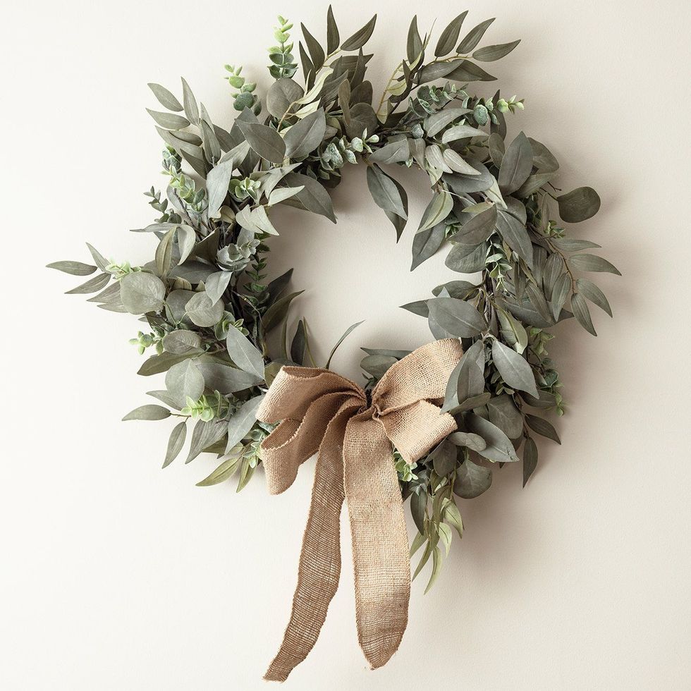50cm Eucalyptus & Laurel Christmas Wreath