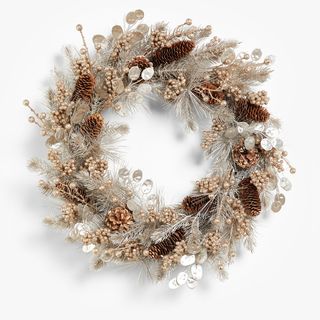 John Lewis & Partners Renaissance Wreath, Champagne