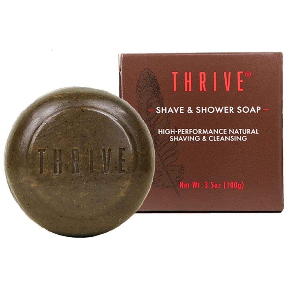 THRIVE Natural Shave Soap & Shower Soap Bar