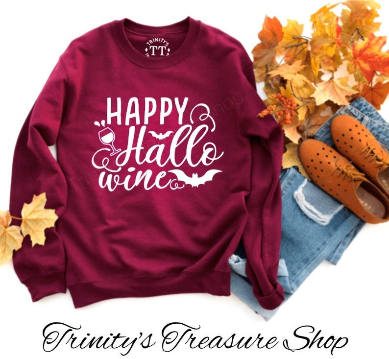 Happy Hallowine Sweatshirt