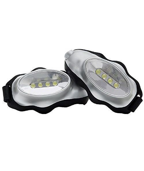 Reflective Led Safety Armband for Jogging Dog Walking Outdoor at Night LED Armband for Walking Flashing High Visibility Led Running Light 2 Pack Running Light for Runners Cycling 