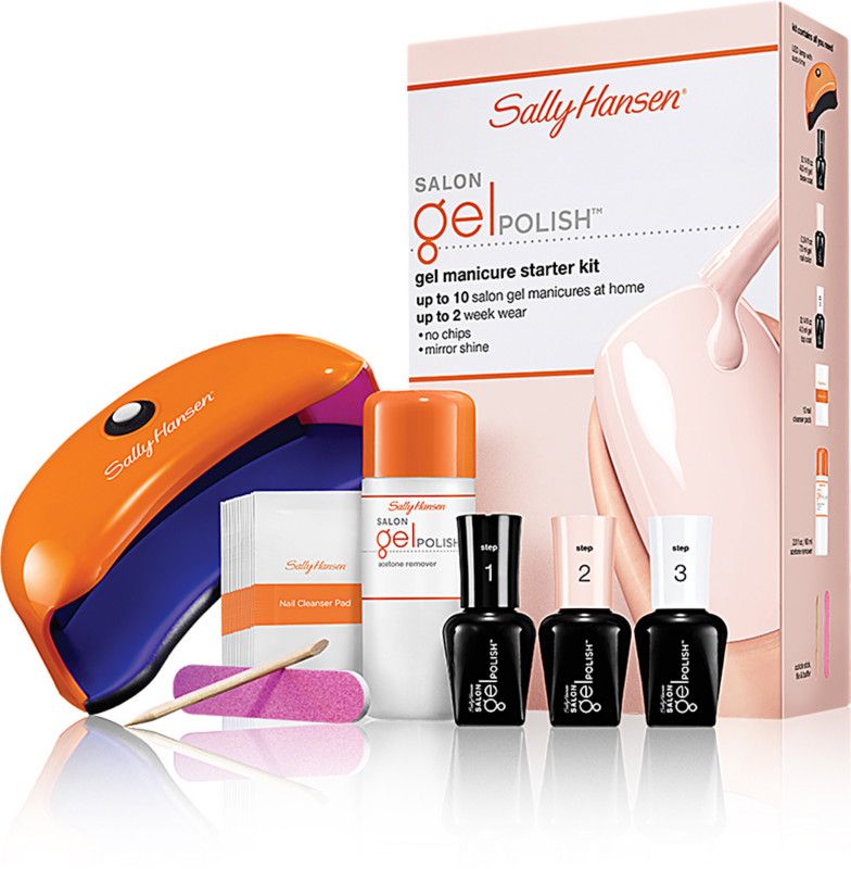 Buy Bluesky Gel Nail Polish Starter Kit, Gel Nail Kit with 24W UV LED Lamp  Nail Dryer, 3 x 10ml Gel Nail Polishes, Cleanser Wipes, Top and Base Coat,  Nail File and