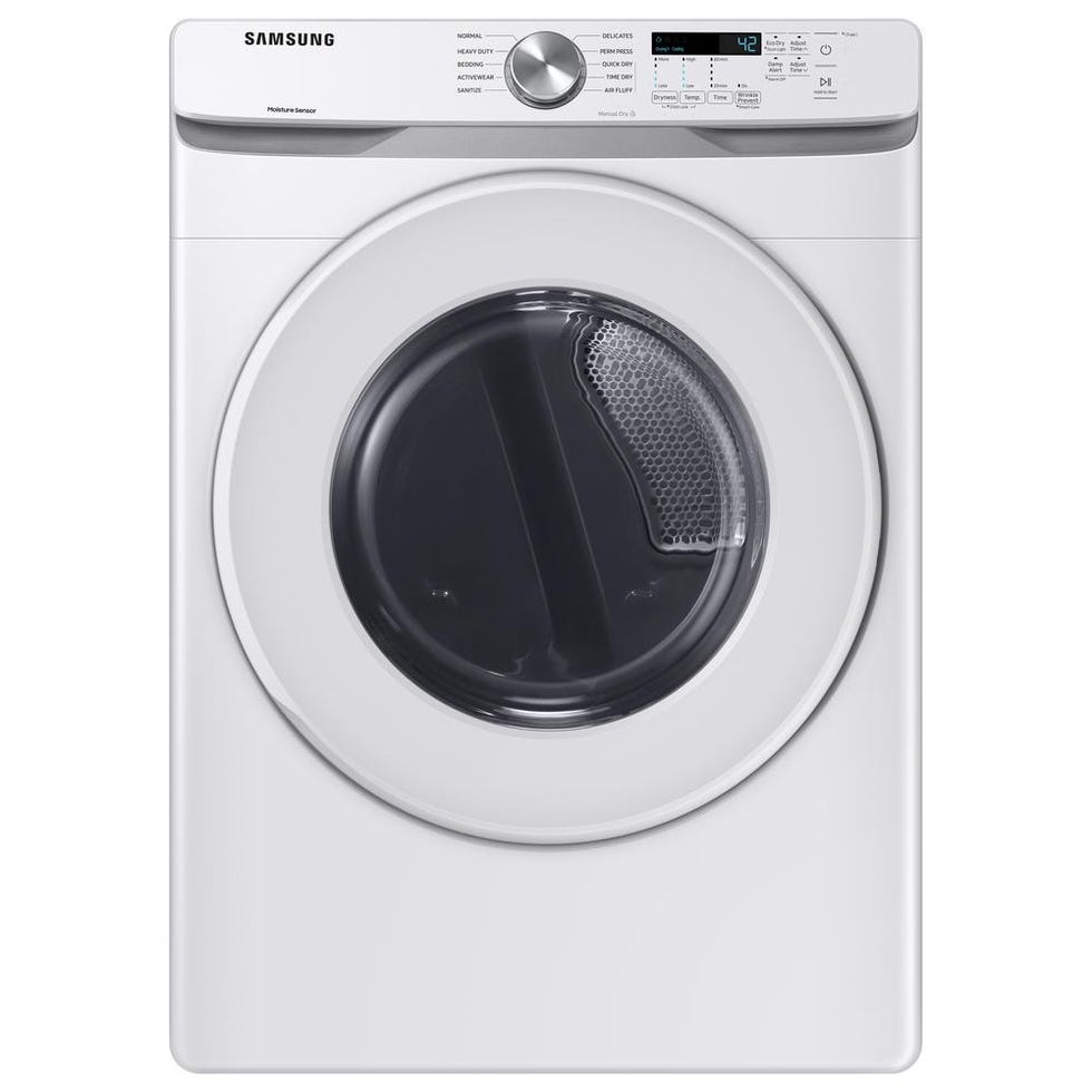 7.5 cu ft. Electric Dryer in White