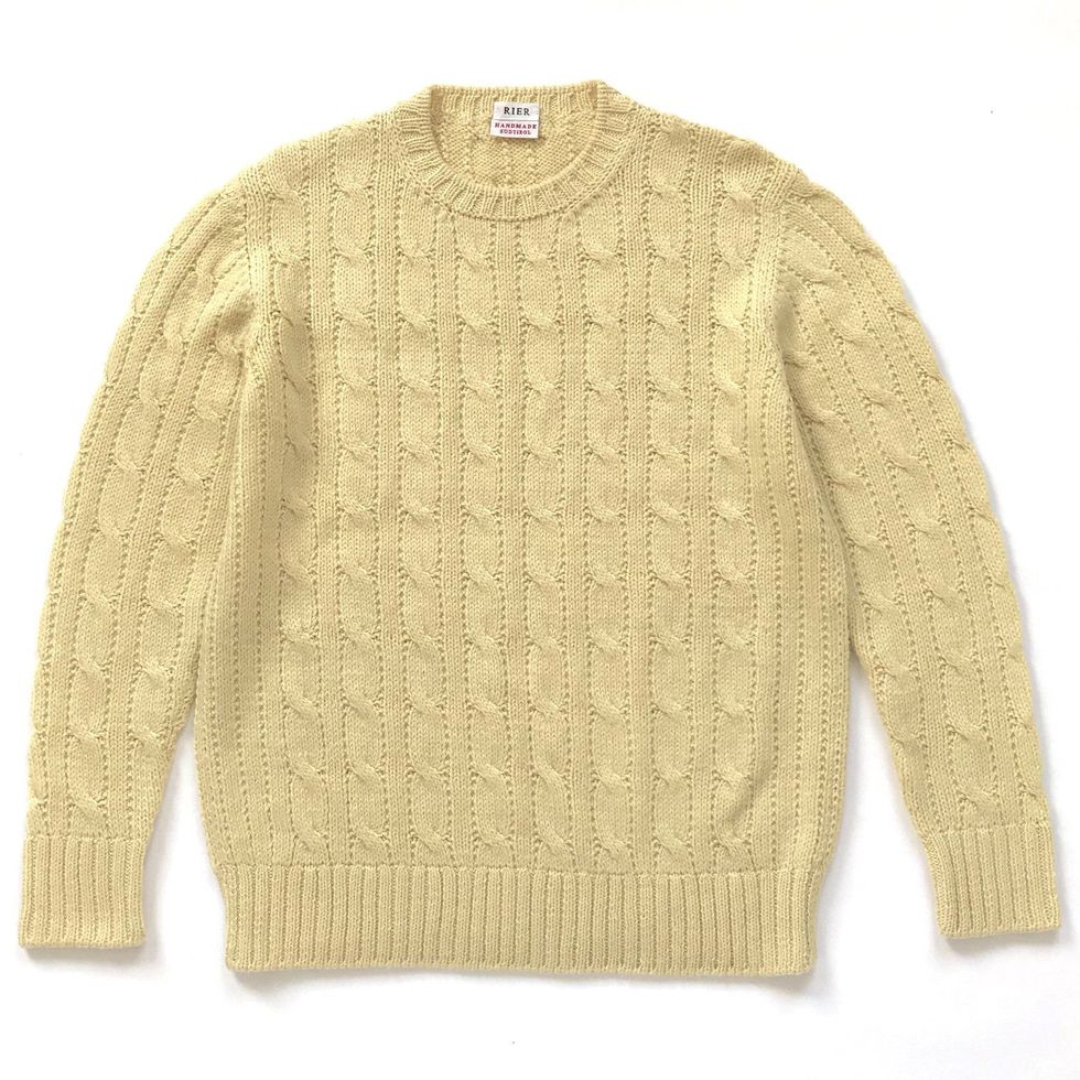 Hand-Knitted Crewneck