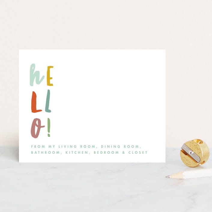 Weird Hello Stationery, 15 Cards