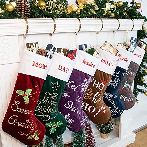 10 Unique Christmas Stockings For 2020 Personalized Christmas Stockings   1600788532 61s3SeI9AyL 