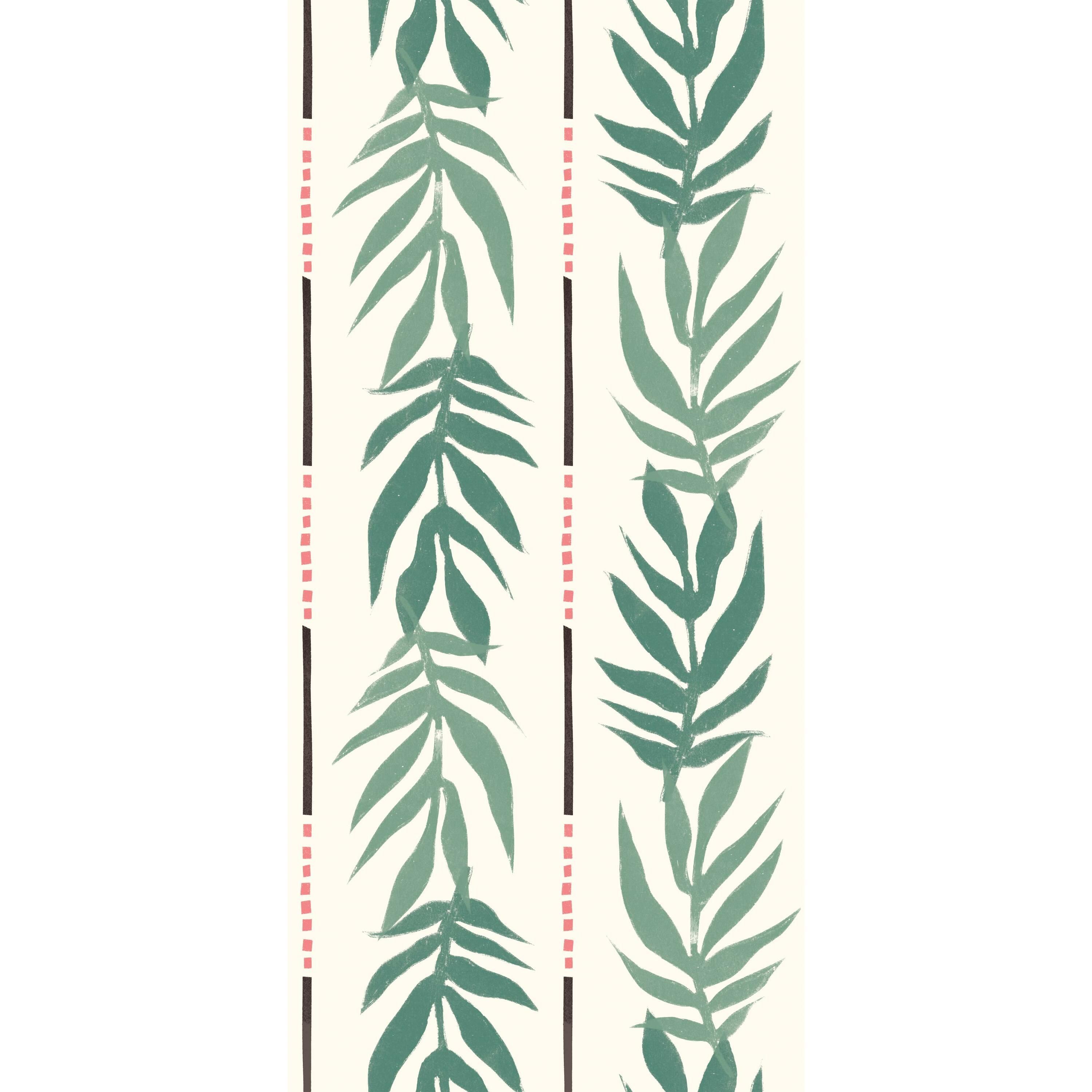Vintage Palm Green Peel & Stick Wallpaper