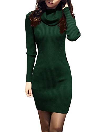 sweater dress green