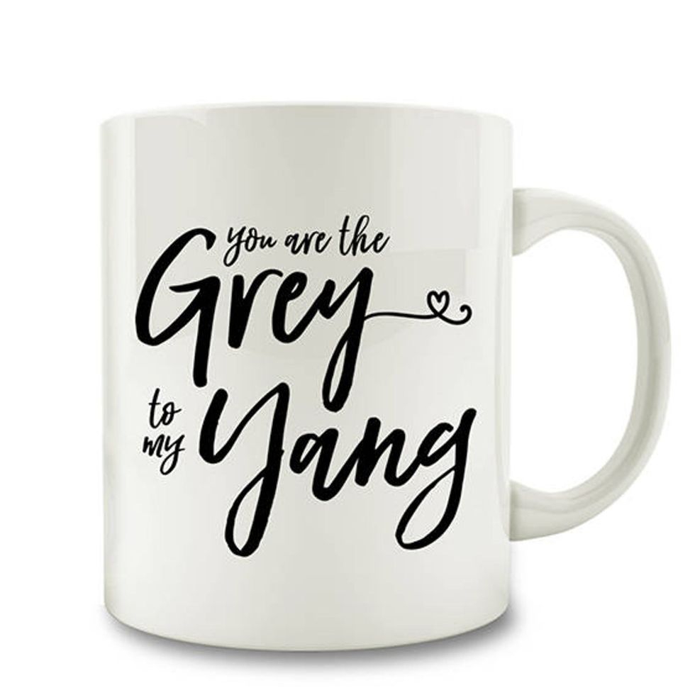 You Are the Grey to My Yang Mug
