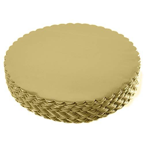 10-Inch Gold Cake Boards