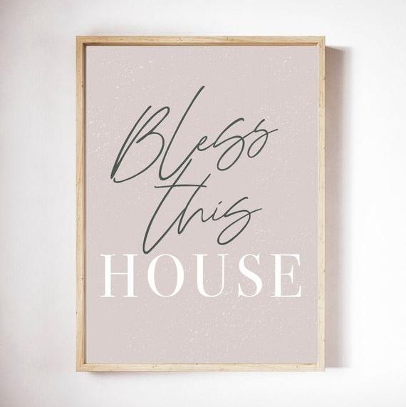 Bless This House Print 