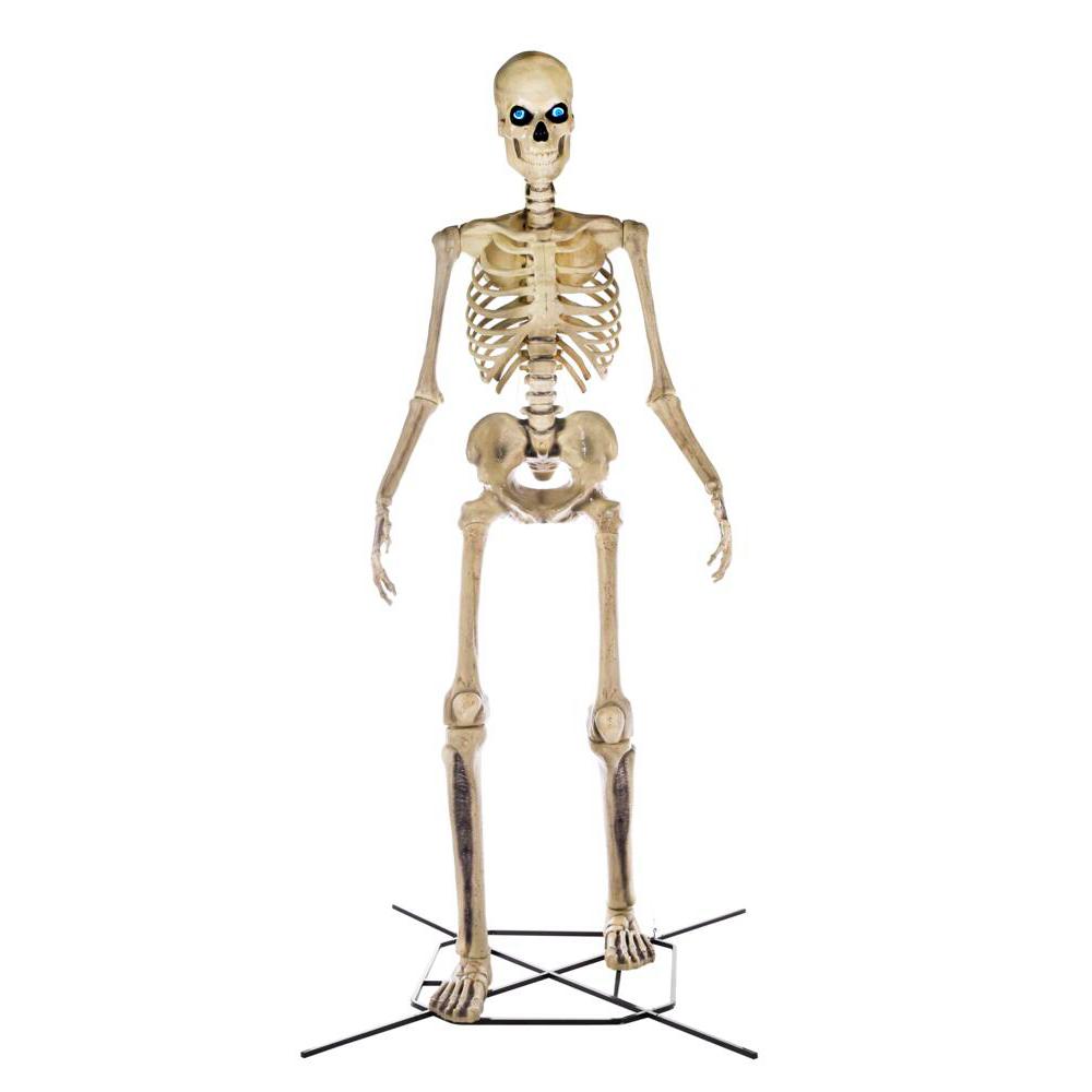 The 12foottall skeletons from Home Depot are the new heroes of Halloween